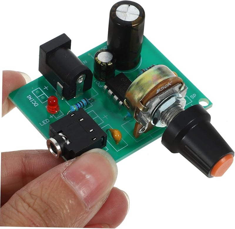 2 Sets DIY Mini Amplifier Kit Stereo Audio Amp Board Low Power Consumption Soldering Practice - Image 3